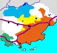 Carte des vins de pays