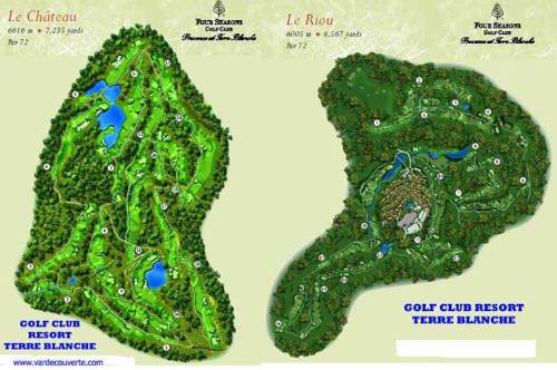 Plan du golf