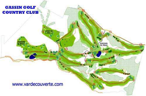 Plan du golf