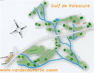 Plan du golf